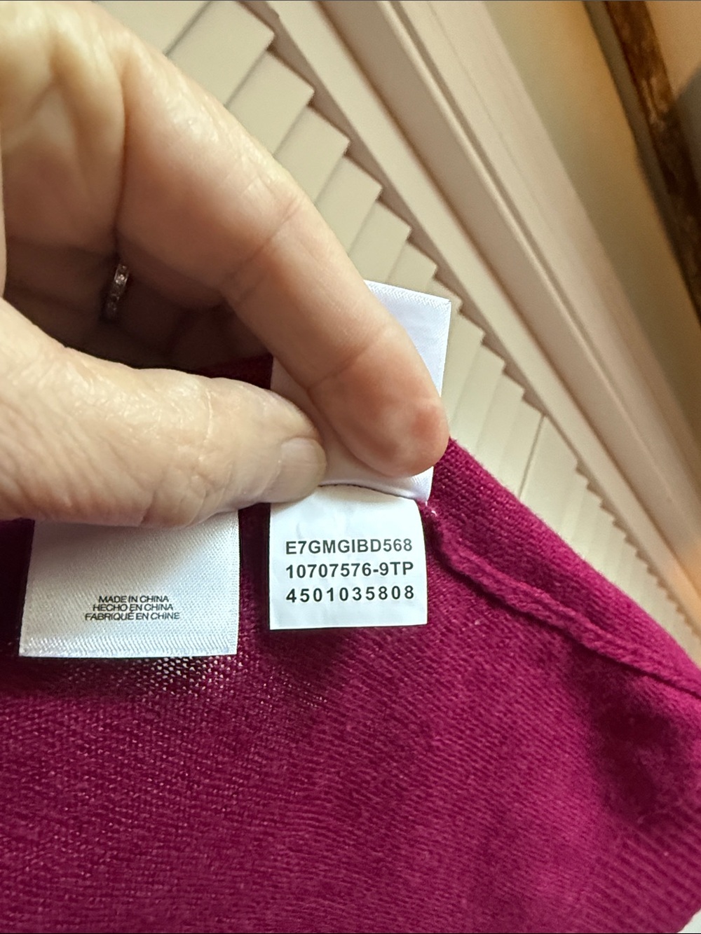 Kasper Open-Front Cardigan in Berry Pink - Picture 5 of 11